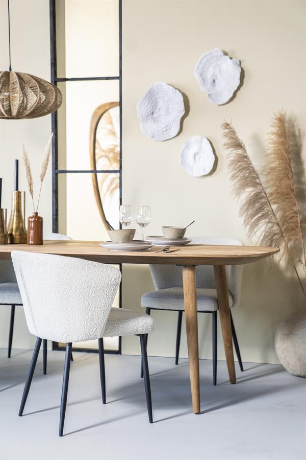Eettafel Tabassum 220×100 | Naturel
