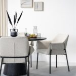 Eettafel Aron rond 130 | Zwart
