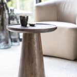 Bijzettafel Ron 46×49 | Bruin