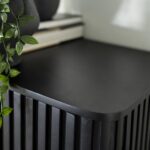 Dressoir Remi 4drs. | zwart