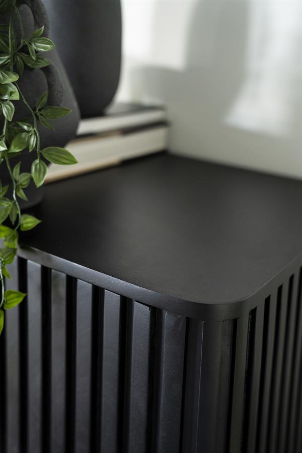 Dressoir Remi 4drs. | zwart