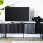 TV meubel Remi 4drs. | zwart