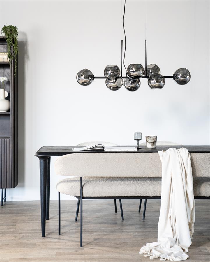 Eetkamerbank Luka beige Copenhagen | Beige