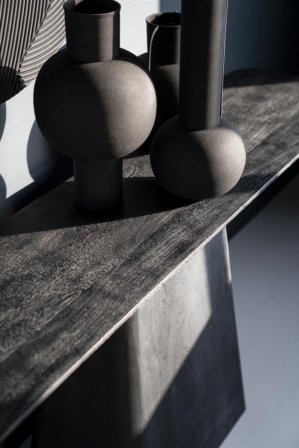 Sidetable Aron 180×40 | zwart