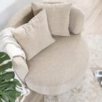 Fauteuil Louis met kussen Spark | Beige