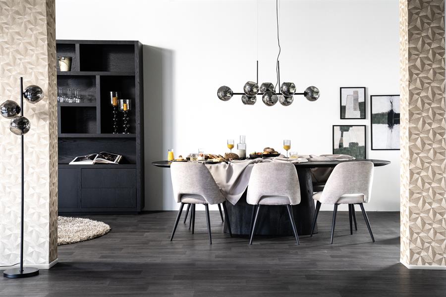Eettafel Aron ovaal 250×110 | Bruin