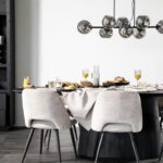 Eettafel Aron ovaal 300×110 | Zwart