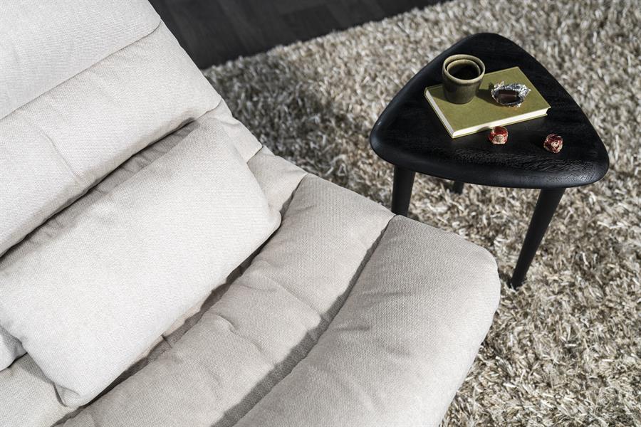 Fauteuil Cooper met kussen | Bruin