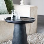 Bijzettafel Ron 46×49 | zwart