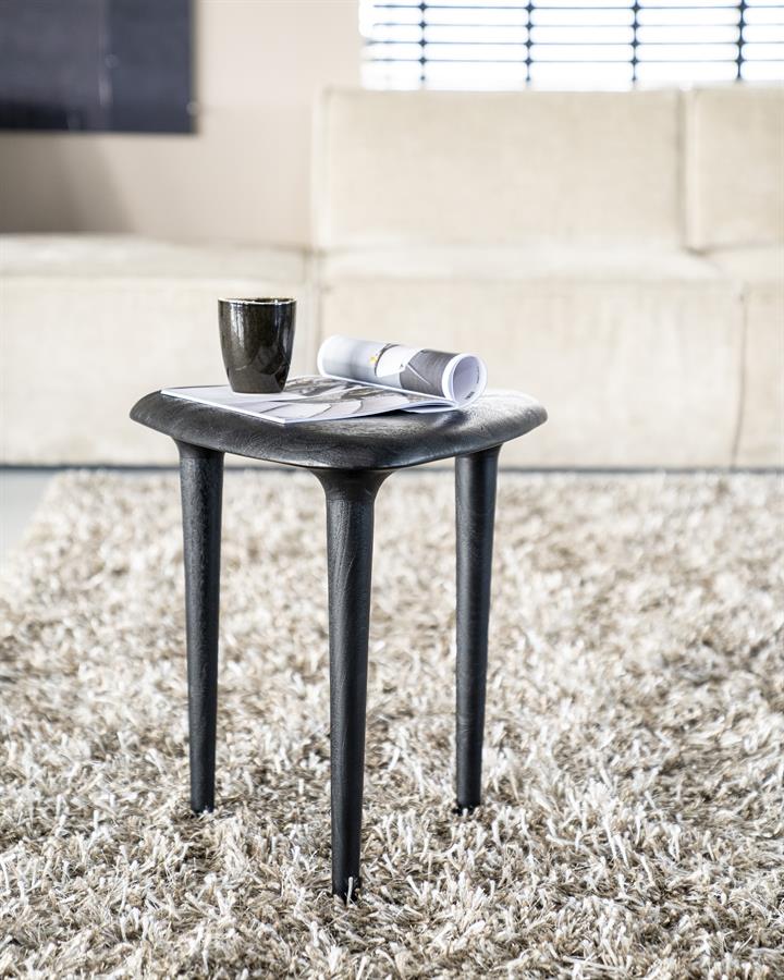 Bijzettafel Jiska 46×49 | zwart