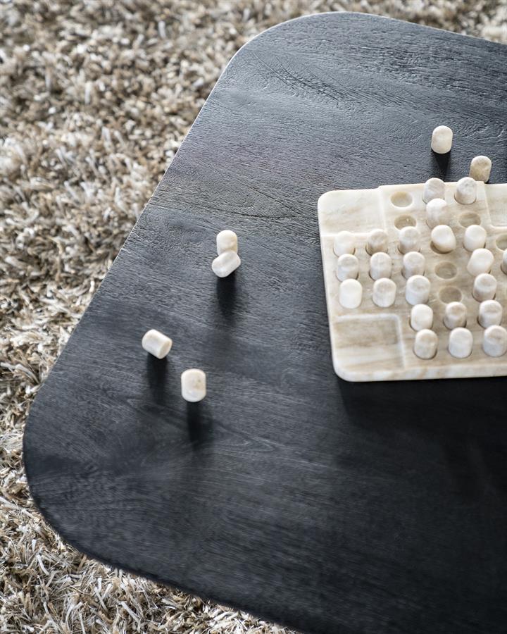 Salontafel Aron vierkant 80×80 | zwart