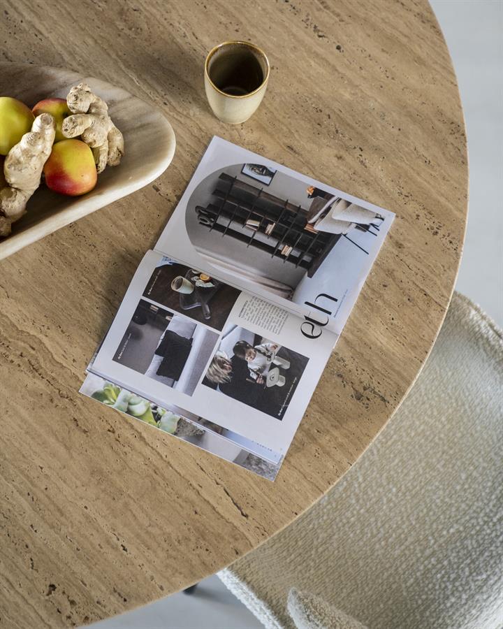 Eettafel Aikin 130×76 | Beige