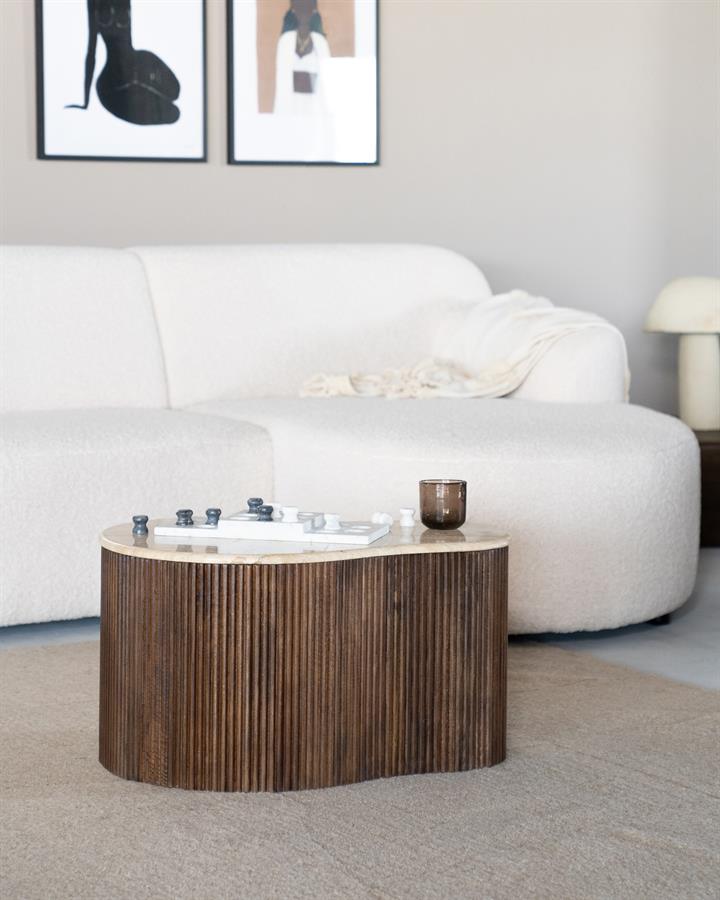 Salontafel Mari 70x47x38 | Bruin