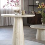 Eettafel Aime 70×75 | Beige