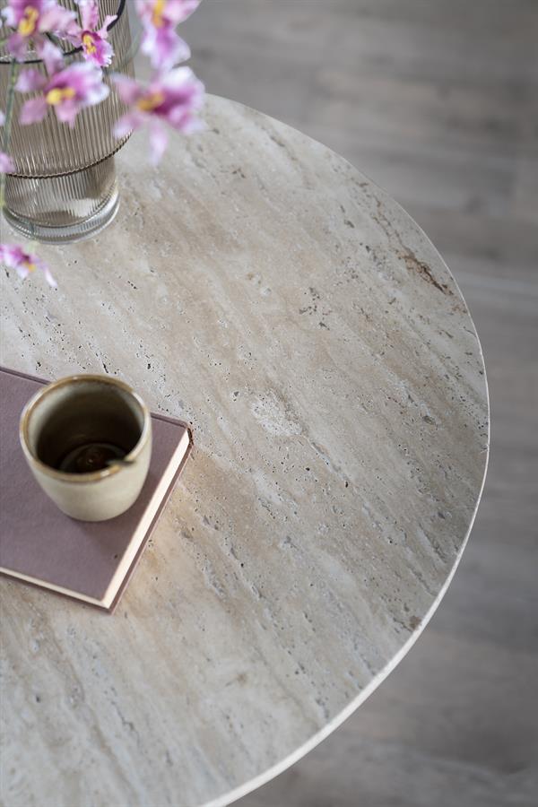 Eettafel Aime 70×75 | Beige