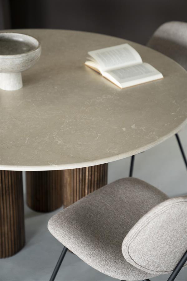 Eettafel Xavi 130×77 | Beige