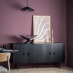 Dressoir Remi 4drs. | zwart