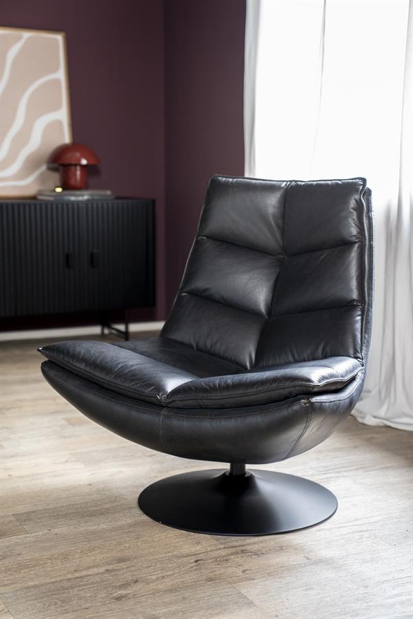 Fauteuil Sven boho leder | Beige