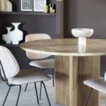 Eettafel Sara 130×76 | Beige