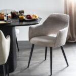 Stoel Esmee met arml. Mellow | Beige