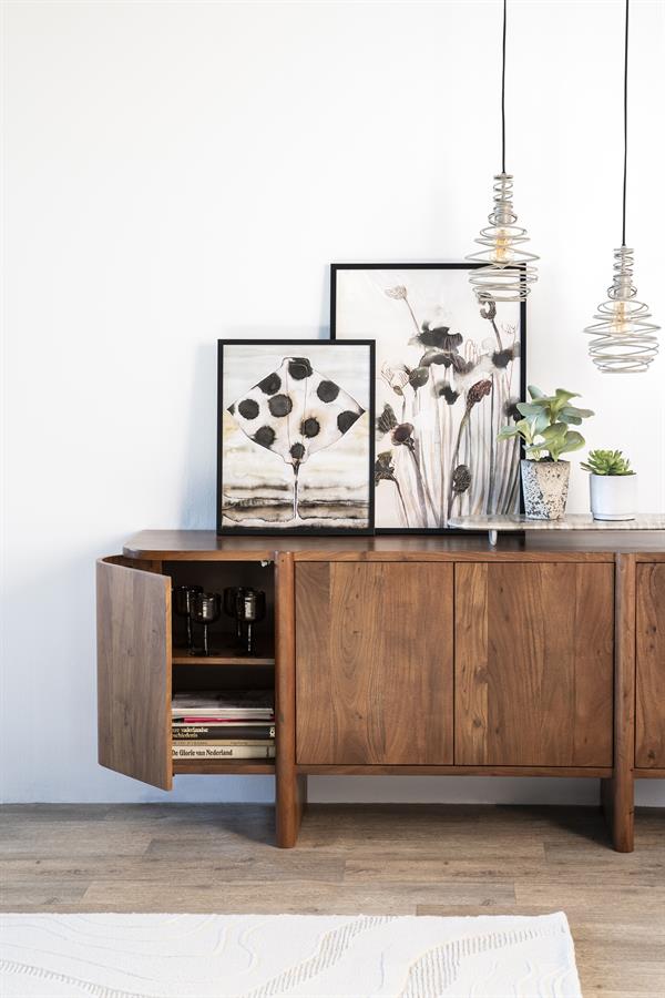 Dressoir Julian 4drs. | Bruin