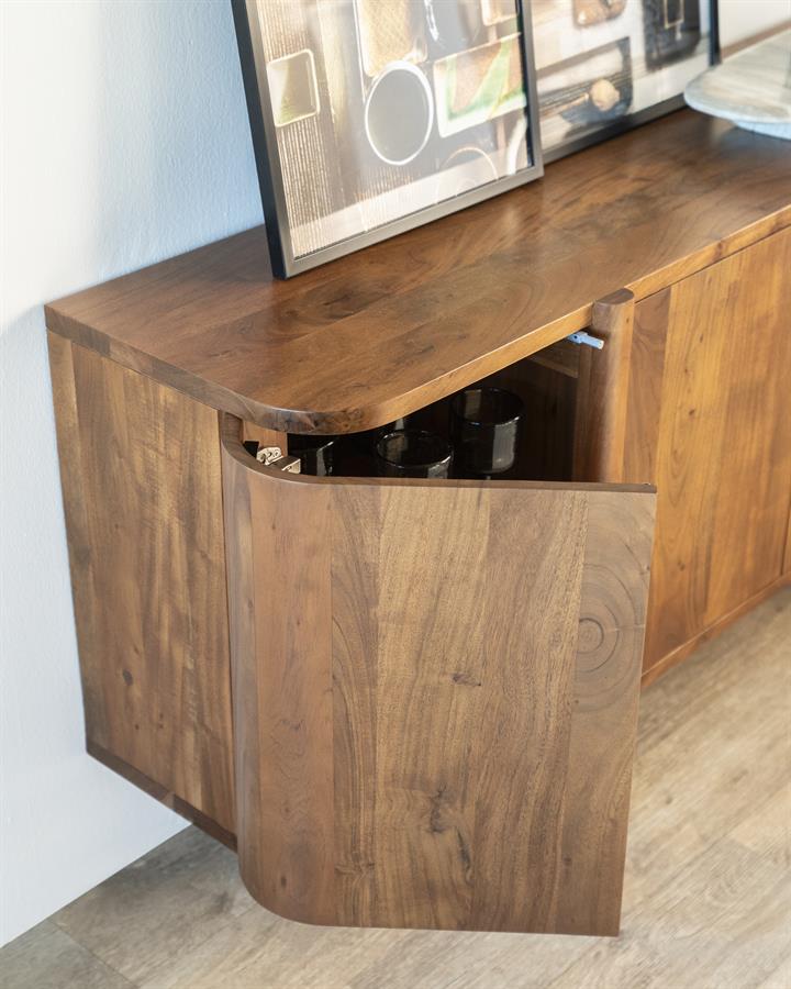 Dressoir Julian 4drs. | Bruin