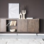 Dressoir Lio 3drs. | Bruin