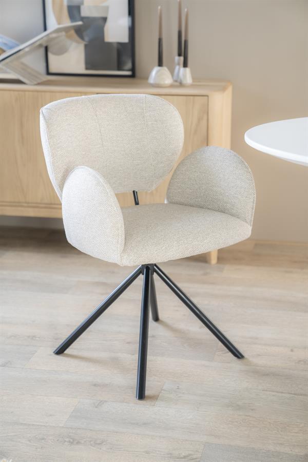 Stoel Rosalin | Taupe