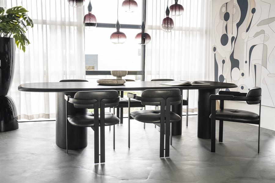 Eettafel Walter 300×120 | Zwart