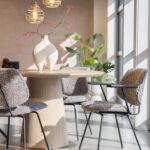Stoel Jon met arml Maywood | Taupe
