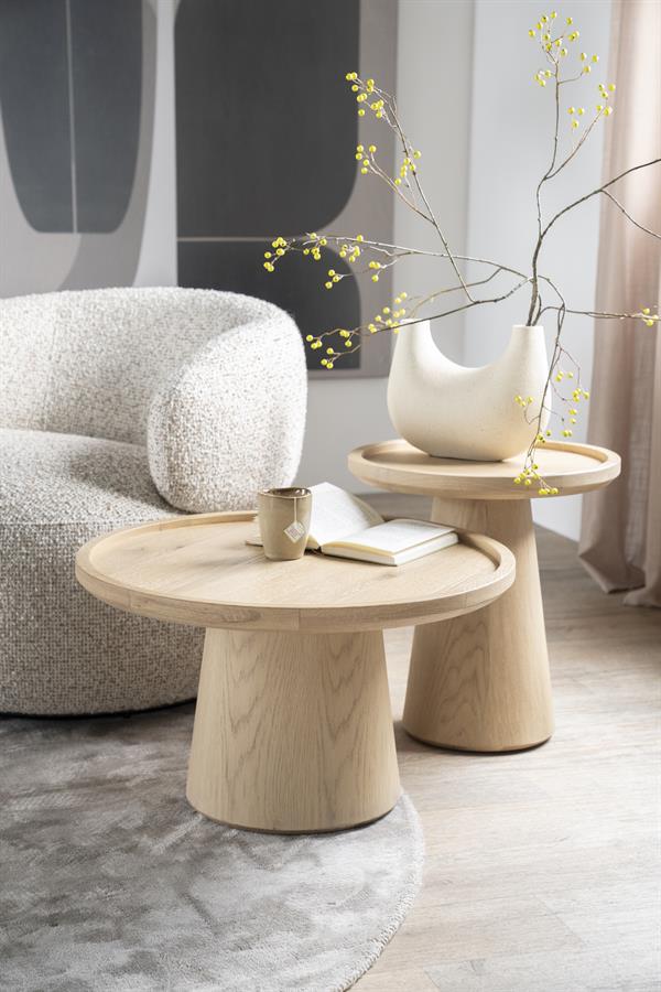 Salontafel Leia 66×39 | Naturel