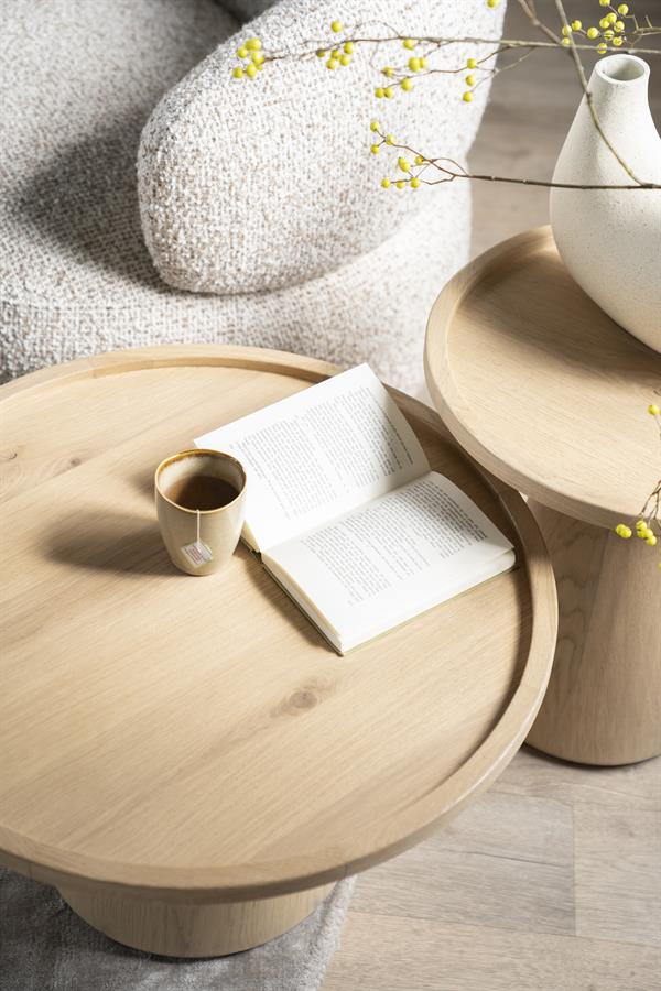 Salontafel Leia 66×39 | Naturel