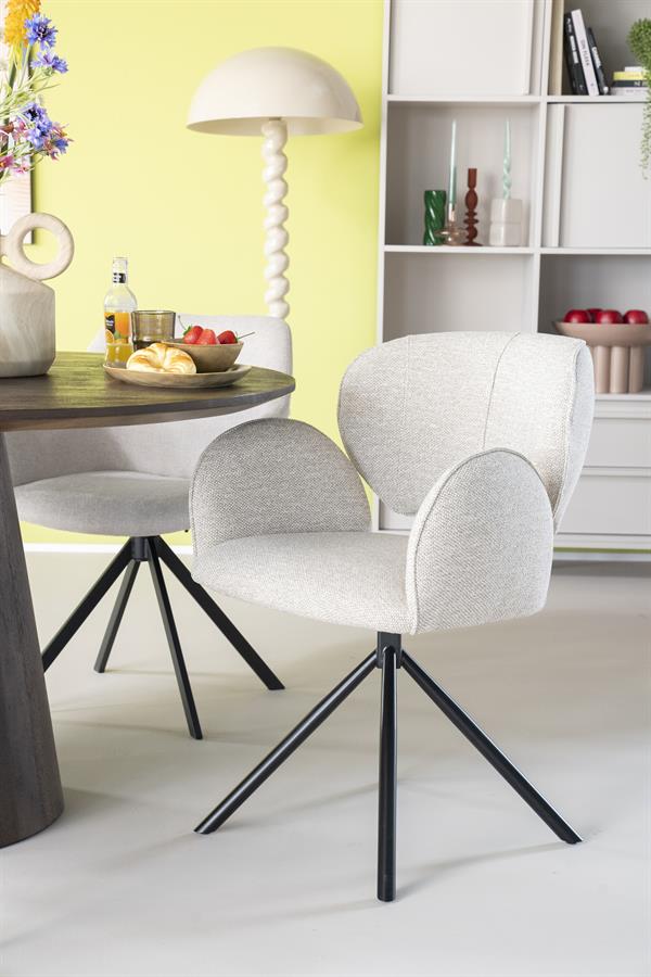 Stoel Rosalin | Taupe