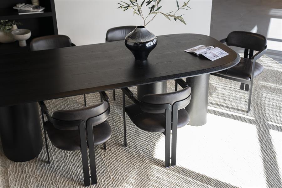 Eettafel Walter 300×120 | Zwart