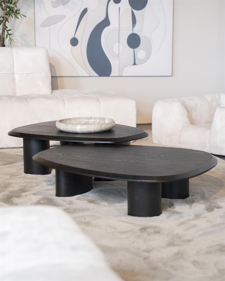 Salontafel Walter 106×88 cm | Zwart