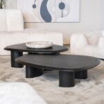Salontafel Walter 96×78 cm | Zwart