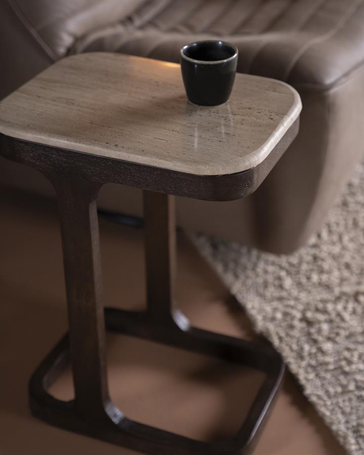 Bijzettafel Tyler | Bruin