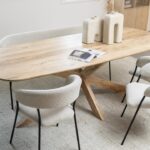 Eettafel Nikki 200×100| Naturel