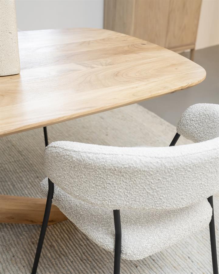 Eettafel Nikki 200×100| Naturel