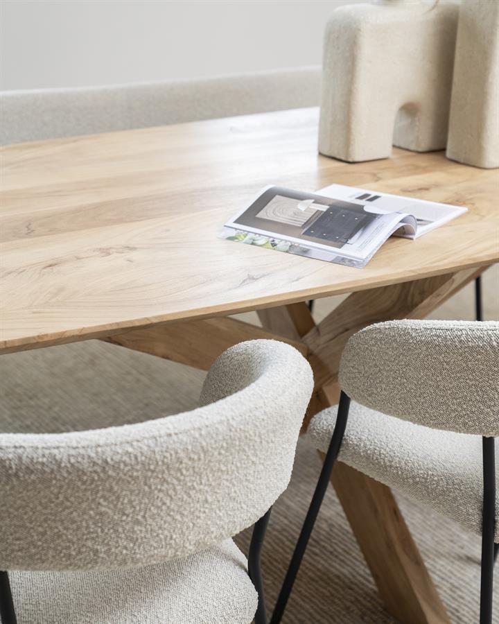 Eettafel Nikki 280×100 | Naturel