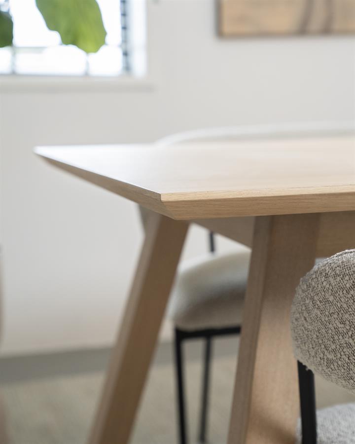 Eettafel Thomas 220×90 | Naturel