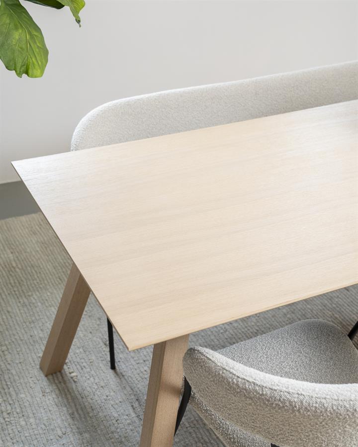 Eettafel Thomas 220×90 | Naturel