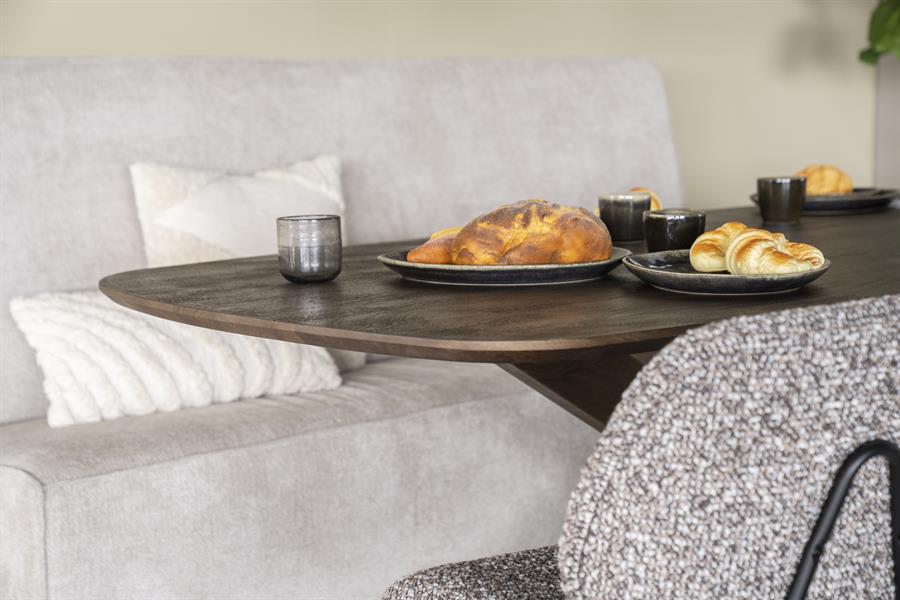 Eettafel Nikki 280×100| Bruin
