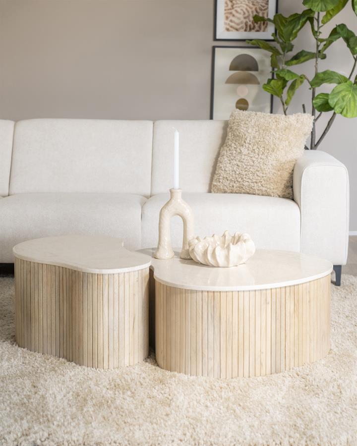 Salontafel Kira Middel | Wit