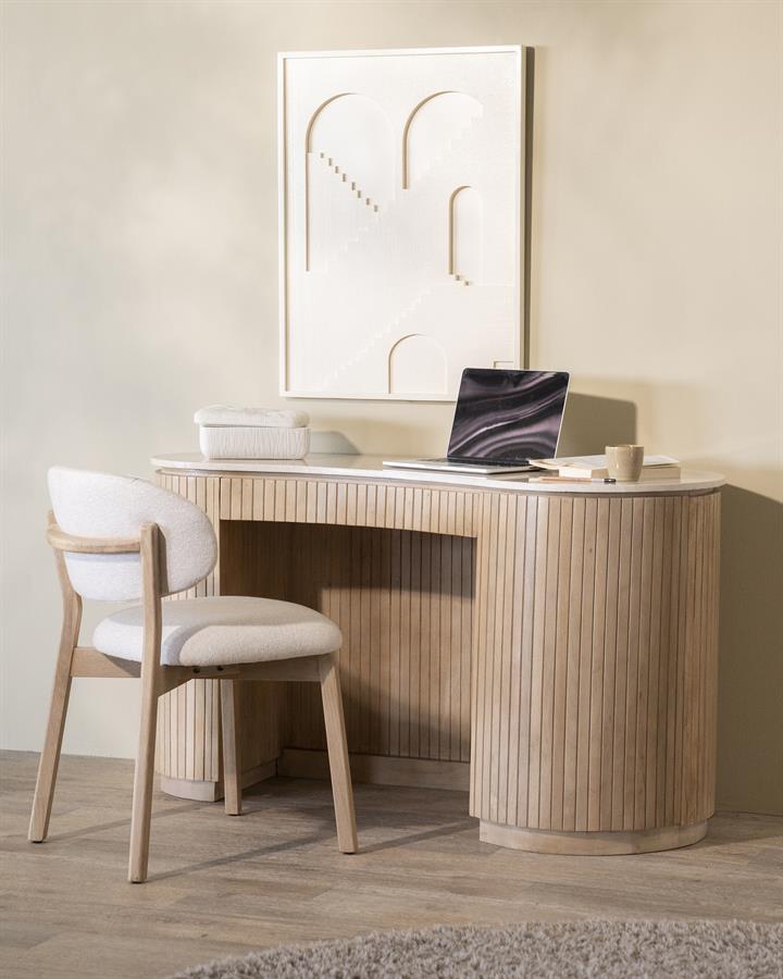 Stoel Mikky naturel Moon | Beige