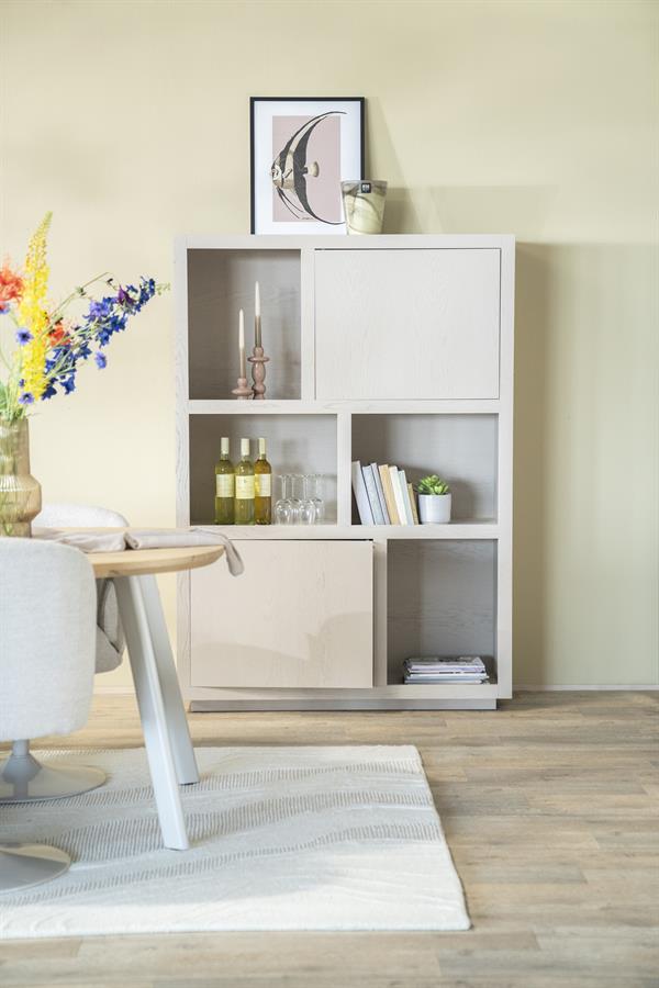 Wandkast Helsinki 120×170 cm | Taupe