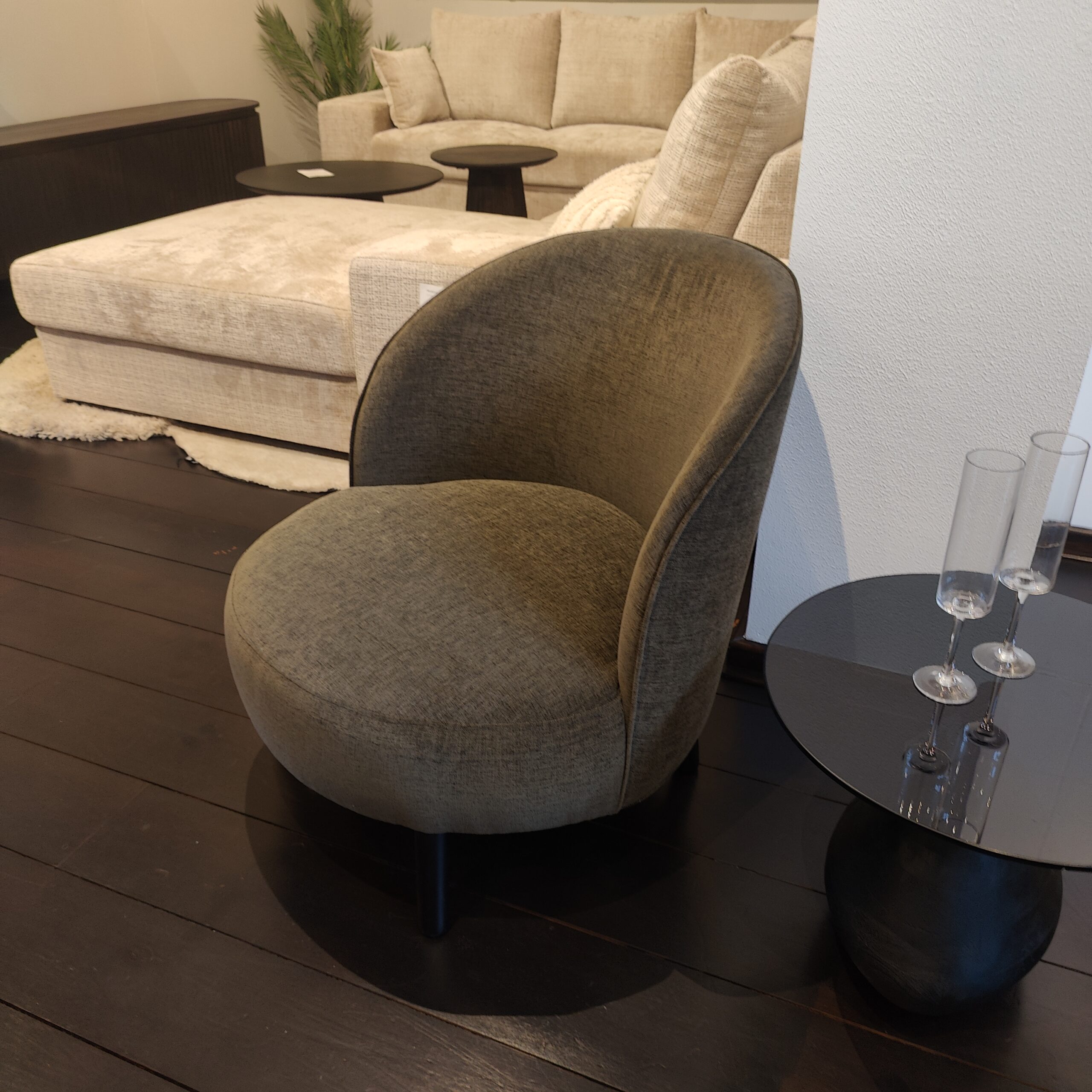 Fauteuil Bayron | Groen | Showmodel