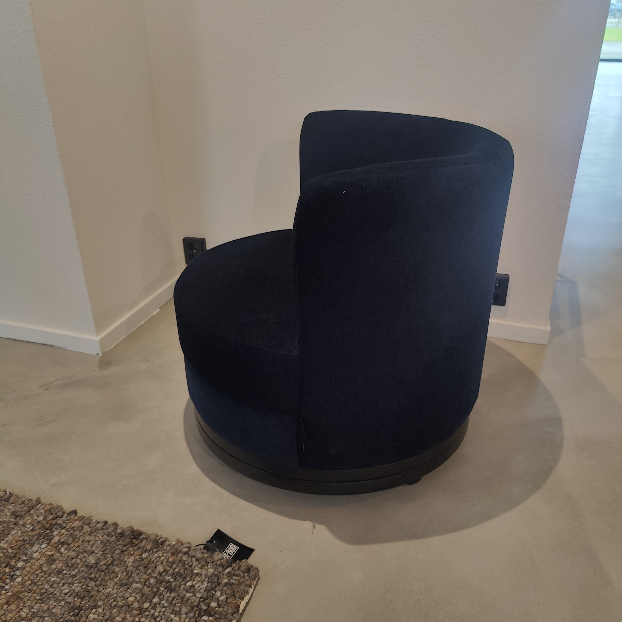 Fauteuil Ayden Draaibaar | Blauw | Showmodel