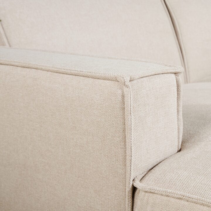 Hoekbank Nuoro Rechts Beige – Showmodel