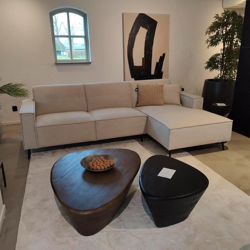 Hoekbank Nuoro Rechts Beige – Showmodel